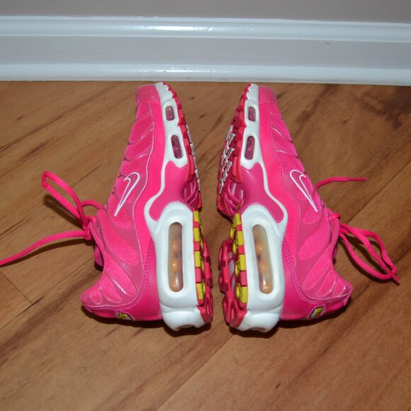 Nike Air Max Plus Hot Pink/white Women's DR9886-600 Size 7 Athletic sneakers - Picture 5 of 10